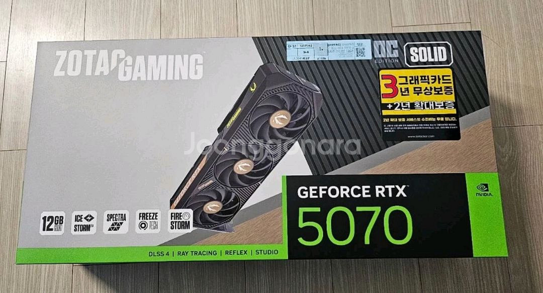 조텍 5070 ZOTAC RTX 5070 SOLID--0