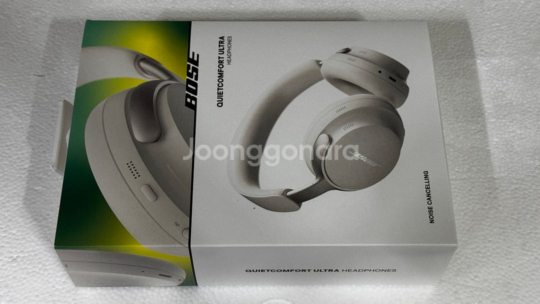 BOSE 보스 QC울트라 블루투스 헤드셋 미개봉 화이트--0