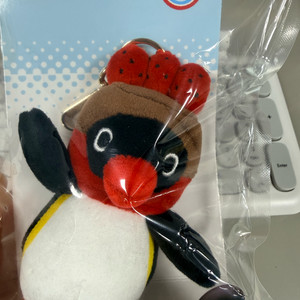 투썸 스초생 핑구 인형 키링 (새상품)