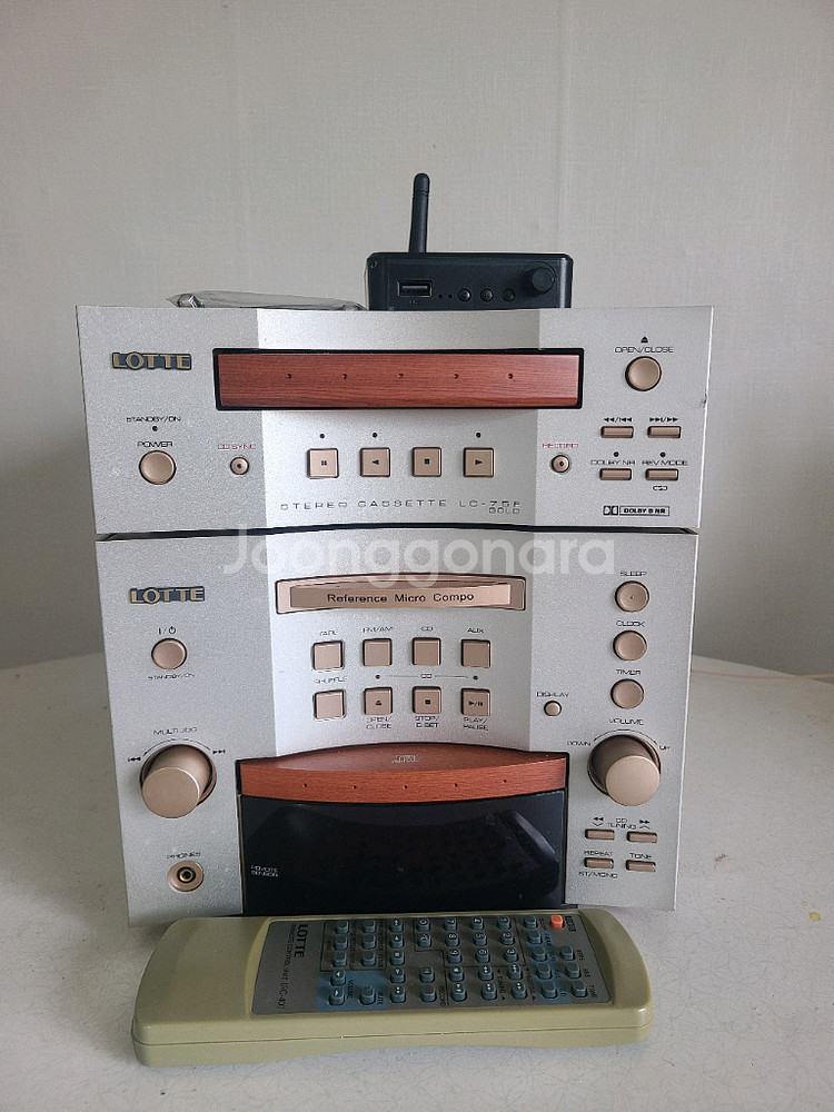 롯데 오디오(LAC72) 본체 + 블루투스 DAC--0