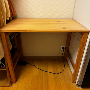 무인양품 원목 책상 & 의자 세트