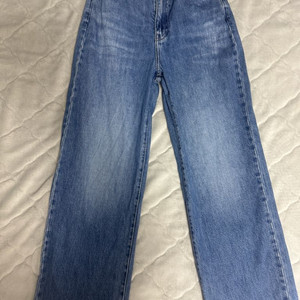 여성 유니클로 와이드 청바지 M 거의 새상품수준