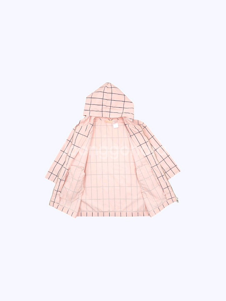 Tinycottons 체크 후드 자켓 / 4Y / 코튼--3