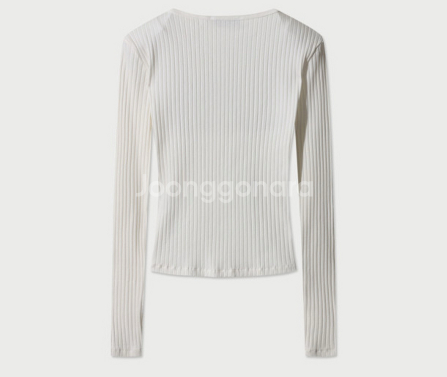 IRO SILAS 립 가디건 s 화이트--3