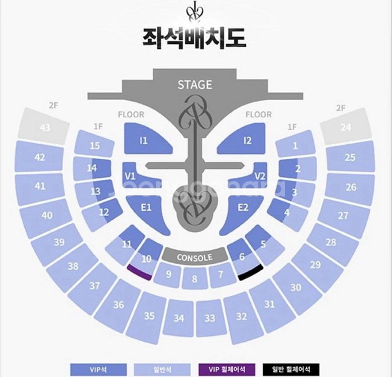 아이브 콘서트 연석 2연석 플로어 2층 일요일 vip--0