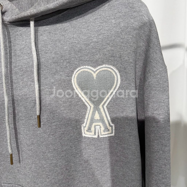 (XL)아미 하트 로고 후드티--1