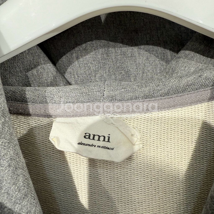 (XL)아미 하트 로고 후드티--2