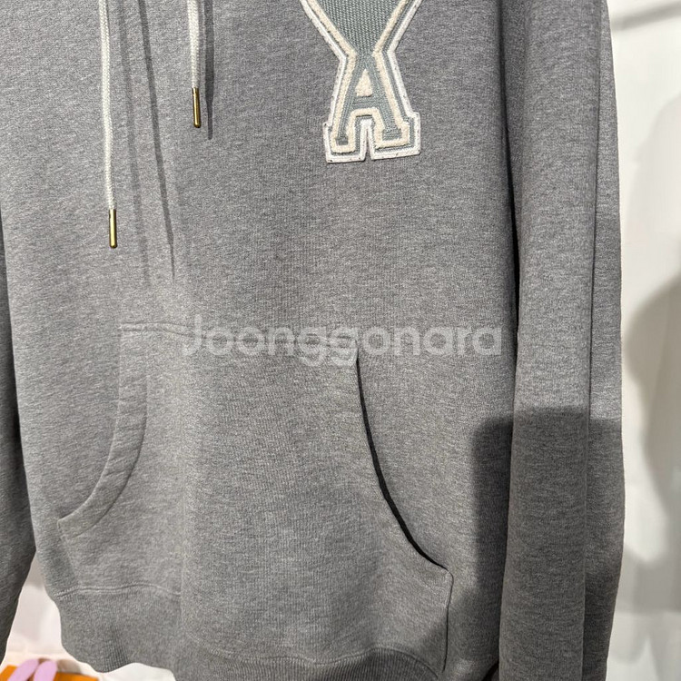 (XL)아미 하트 로고 후드티--3