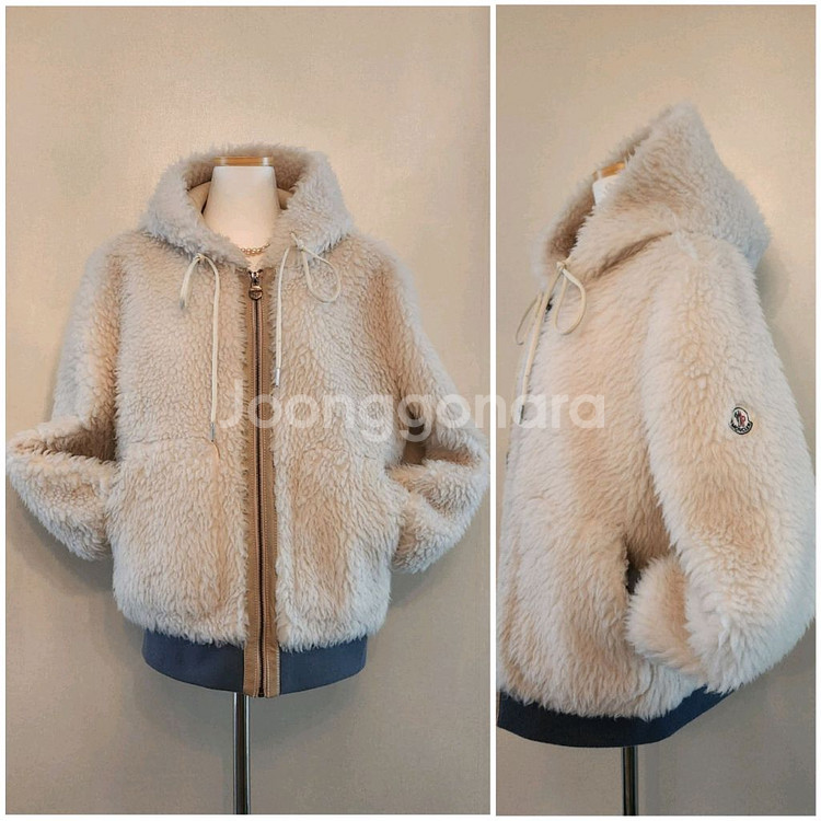 고걸 리얼 양털 무스탕 점퍼 M사이즈--0