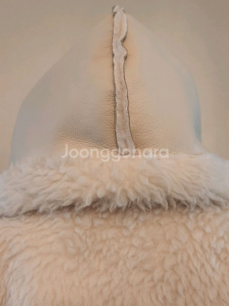 고걸 리얼 양털 무스탕 점퍼 M사이즈--6