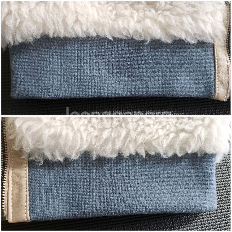 고걸 리얼 양털 무스탕 점퍼 M사이즈--8