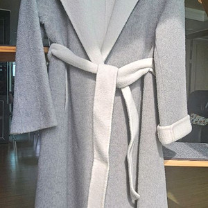 질스튜어트 후드 롱 코트