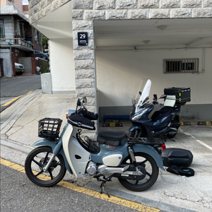 24년식 슈퍼커브 팝니다 39xxkm 폐지완