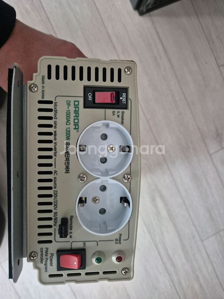 다르다 유사계단파 12v 1200W 인버터--2