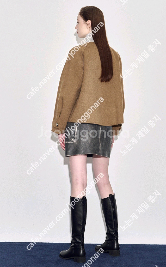 타임 캐시미어 블렌디드 코트76사이즈 새제품급--4