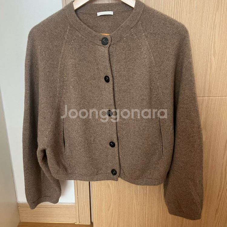 더캐시미어 홀가먼트 가디건--1
