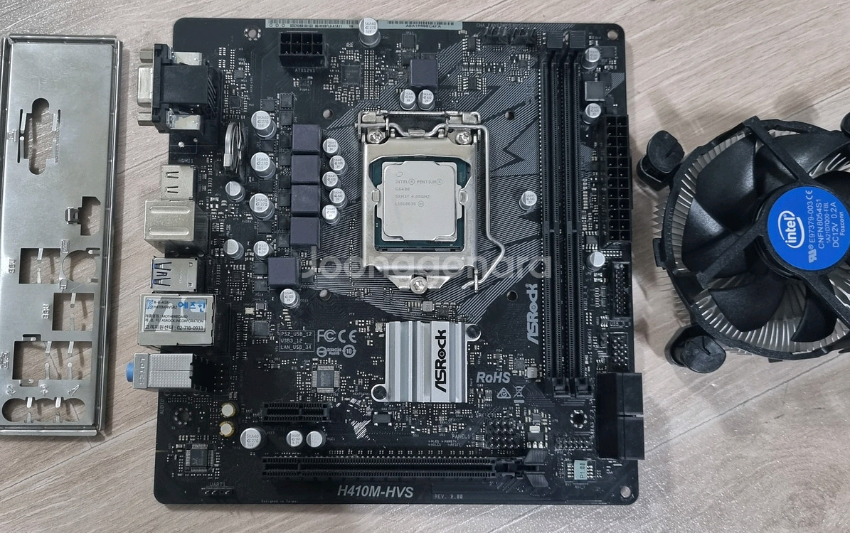 인텔 10세대 CPU + 메인보드 + SSD--1