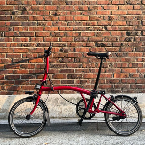 브롬톤 23년식 2단 S2L 하우스레드