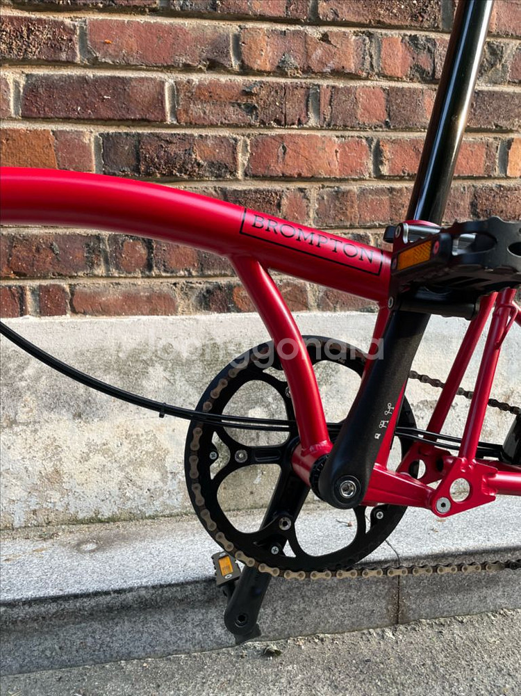 브롬톤 23년식 2단 S2L 하우스레드--4