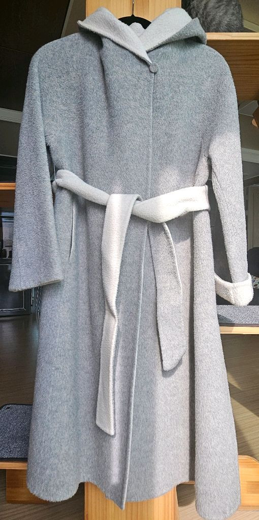 질스튜어트 후드 롱 코트--6