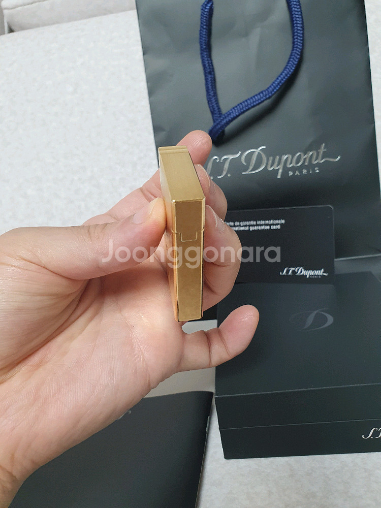 정품 듀퐁라이터 라인2 ca18213 개츠비 금장 듀퐁--4