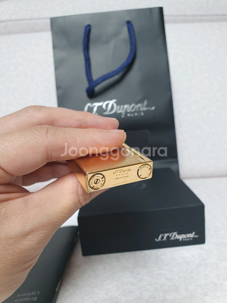 정품 듀퐁라이터 라인2 ca18213 개츠비 금장 듀퐁--6