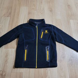 블랙야크 키즈 니트 플리스 집업 자켓120. 상태좋아요