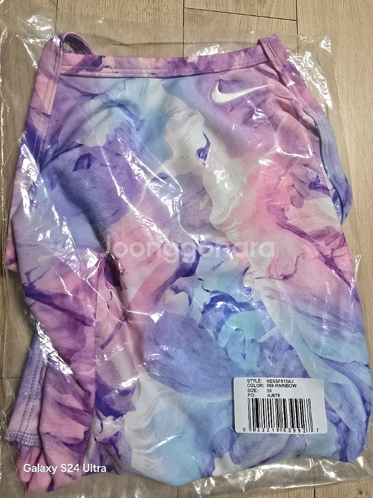 (26)나이키 스윔 빅토리우스 레이서백 하이 컷 레인보우--3