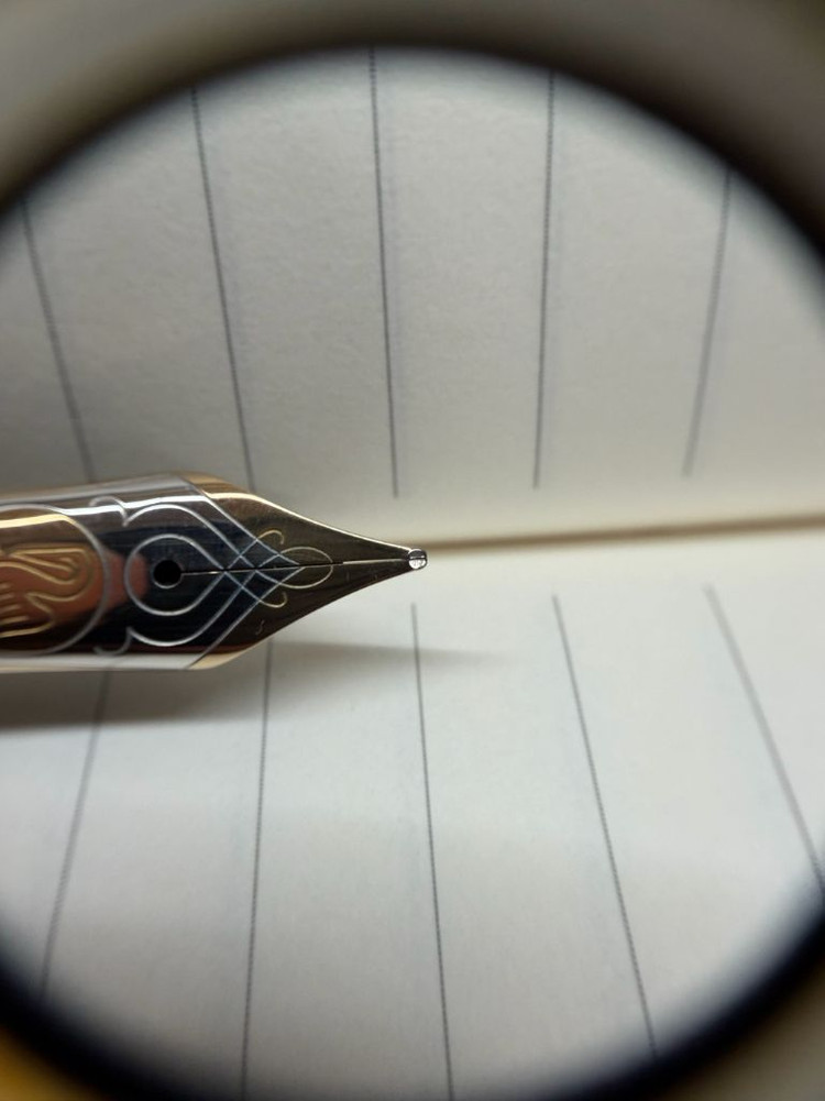 펠리칸 M800 크림블루 m닙--2