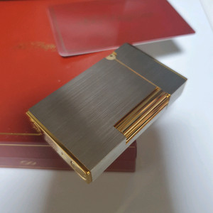 새상품 듀퐁라이터 라인2 ca16401 브러쉬드 콤비