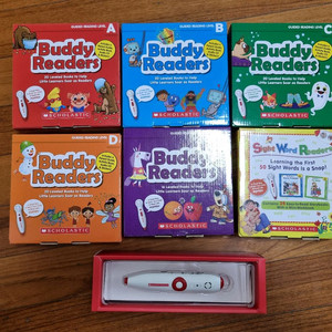 스콜라스틱 버디리더스, scholastic buddy readers, 스콜라스틱 사이트워드 리더스, 팝펜포함