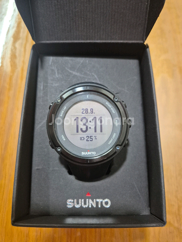 순토 엠빗2블랙 HR A급 정품 풀세트--1