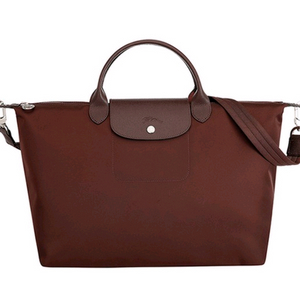 롱샴 르 플리아쥬 네오 탑핸들 L 초콜릿