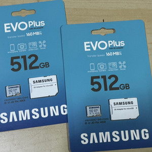 삼성 EVO Plus 마이크로SD카드 512GB - 1개