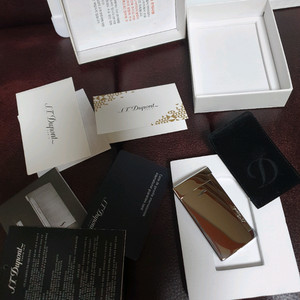 새상품 듀퐁라이터 슬림7 터보 신형 ca27713 크롬 듀퐁라이타