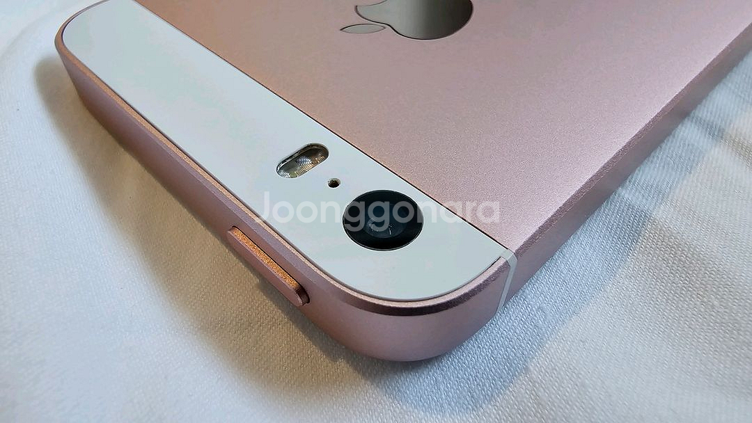 [순정정품] 아이폰 SE1 128GB 로즈골드 배터리신품 무음카메라--2