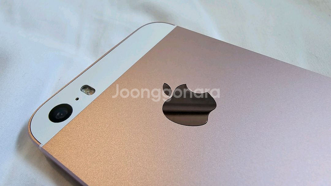 [순정정품] 아이폰 SE1 128GB 로즈골드 배터리신품 무음카메라--5
