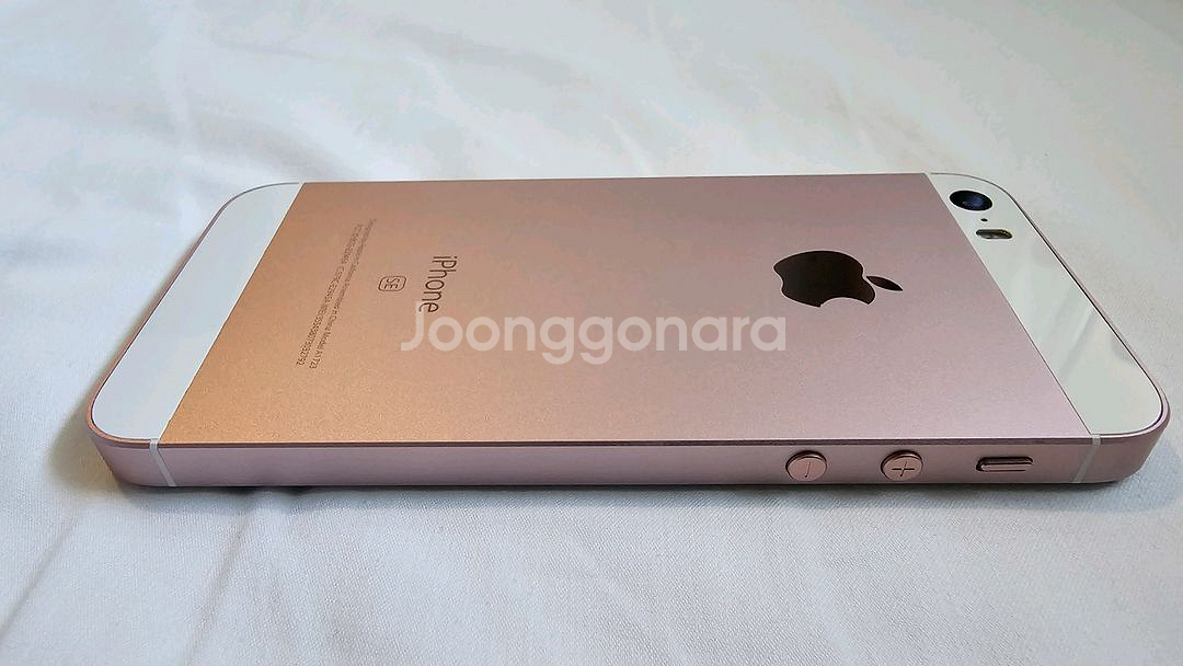 [순정정품] 아이폰 SE1 128GB 로즈골드 배터리신품 무음카메라--10