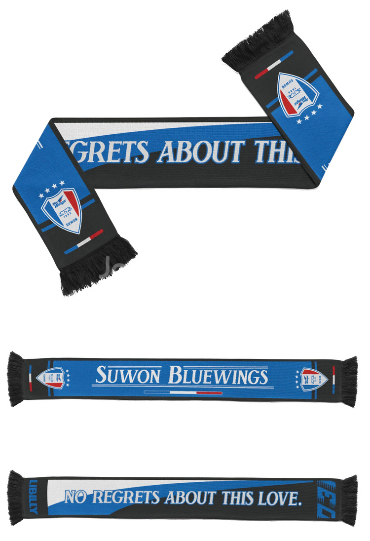 수원 삼성 블루윙즈 2024 리빌리 니트 머플러--2