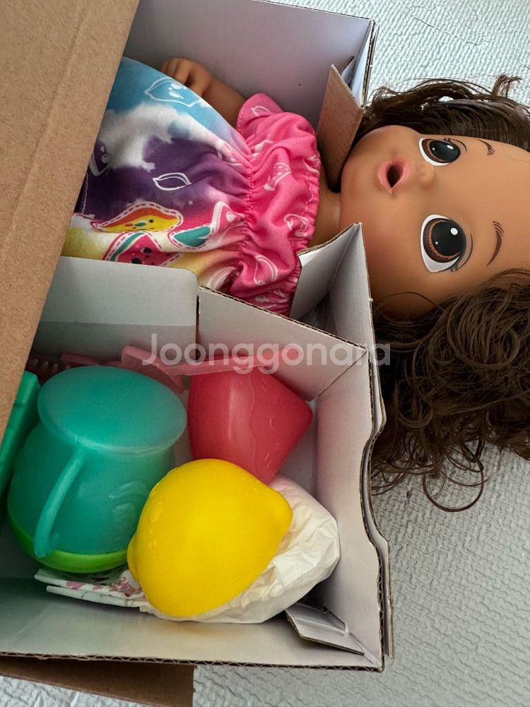 베이비얼라이브 박스 개봉만 한 새상품 아기 인형 장난감--1