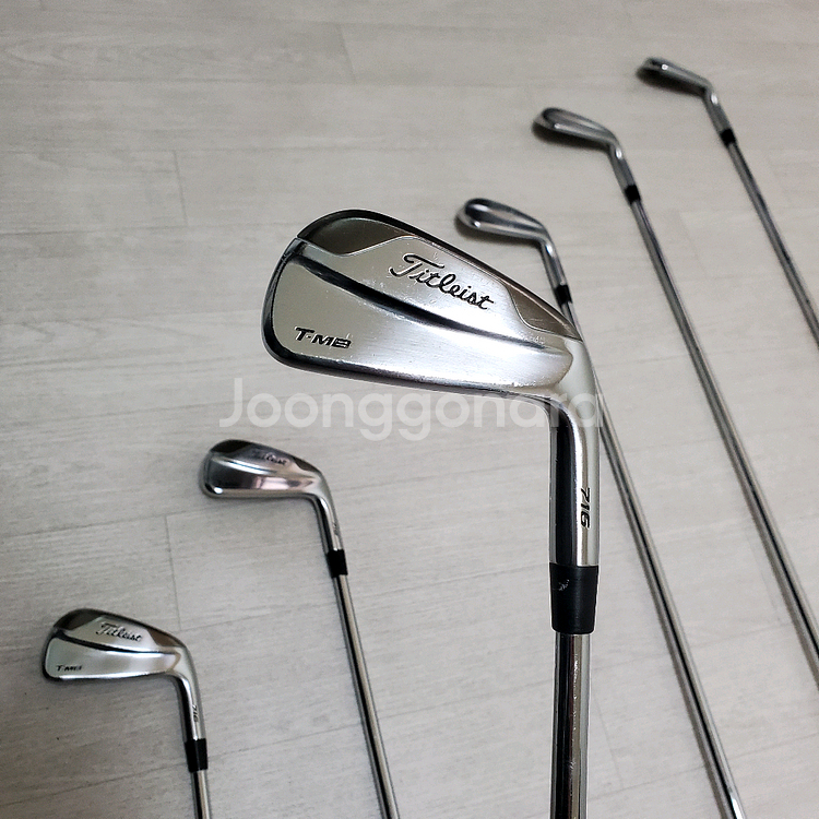 타이틀리스트 716 T MB 아이언세트 6개구성세트 스틸샤프트 골프채--0