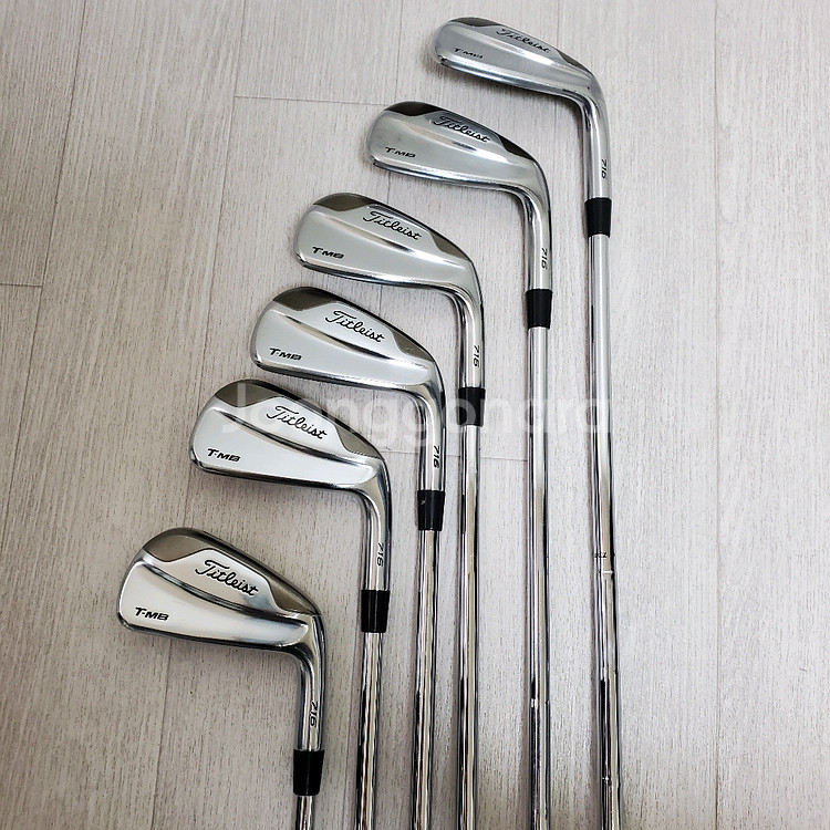 타이틀리스트 716 T MB 아이언세트 6개구성세트 스틸샤프트 골프채--9