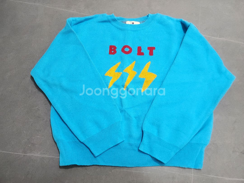 젤리말로 볼트 니트 스웨트셔츠--0