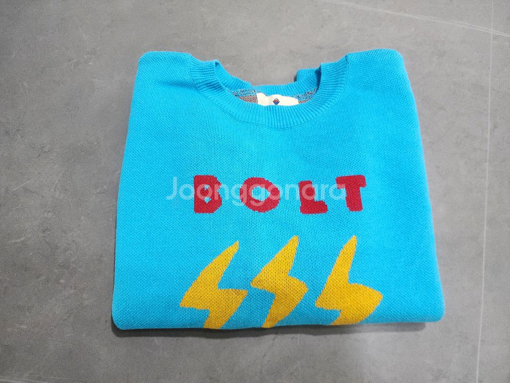 젤리말로 볼트 니트 스웨트셔츠--3