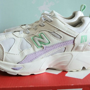 뉴발란스 키즈 878 190화이트바이올렛 운동화