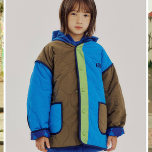 히로 컬러블럭 리버서블 자켓 170 새상품