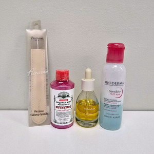 [새상품, 4개 택포] 피카소 메이크업 스파츌라 & 유시몰 마일드 가글