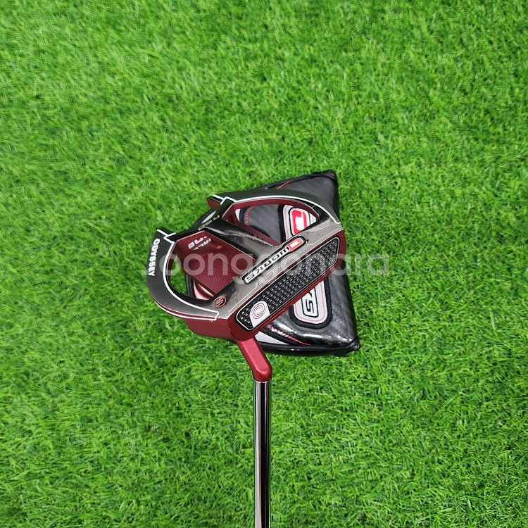 오디세이 오웍스 레드 2볼 퍼터--1