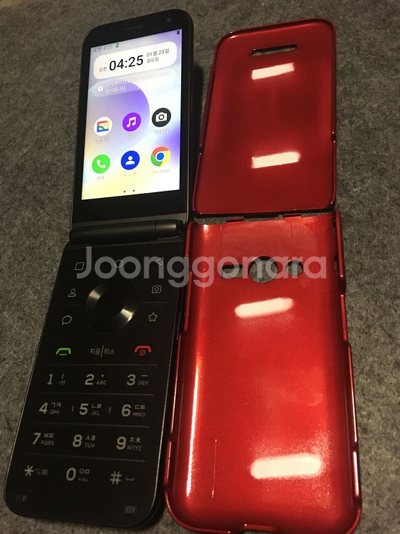 폴더폰 Mive 스타일 폴더 AT-M120 블랙--2