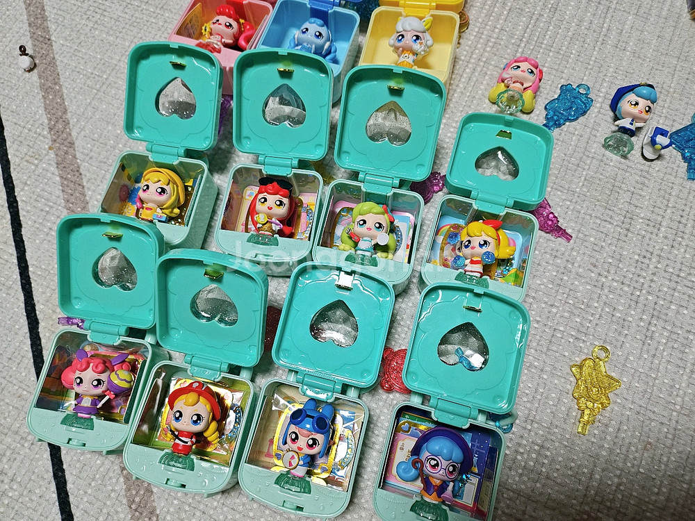 캐치티니핑 피규어, 1기부터 5기까지, 디저트티니핑,열쇠티니핑,슈팅스타티니핑 등--1